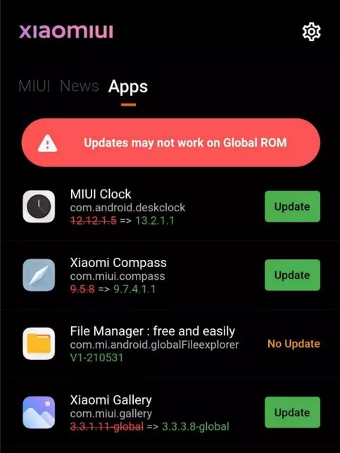 Названы три способа обновить системные приложения MIUI в смартфонах Xiaomi