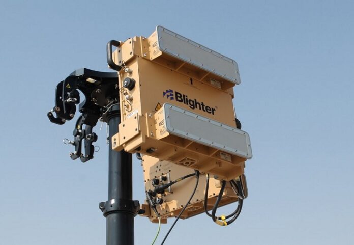 Британская радиолокационная система A422 производства Blighter Surveillance Systems