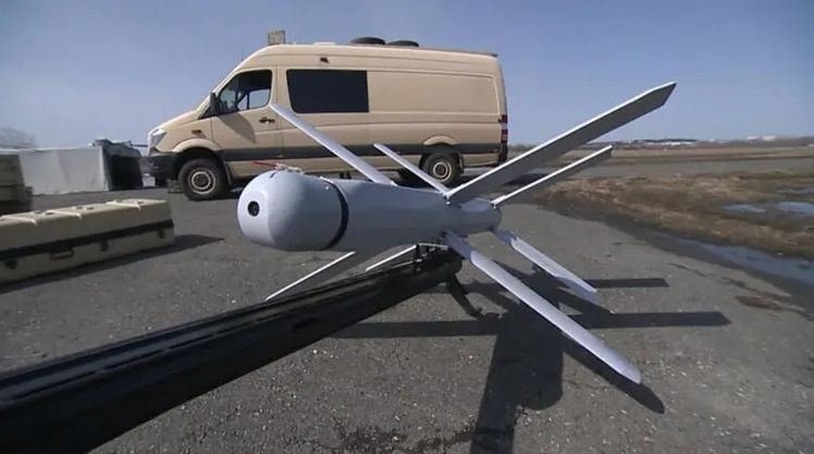Російський дрон-камікадзе "Ланцет"