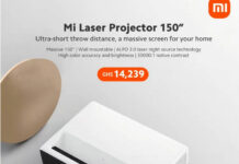 Xiaomi запускает ультракороткофокусный FHD-проектор Mi Laser в Гане