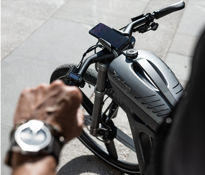 Электронный велосипед Noordung с Bluetooth-динамиками, банком питания и датчиками загрязнения воздуха уже доступен для приобретения