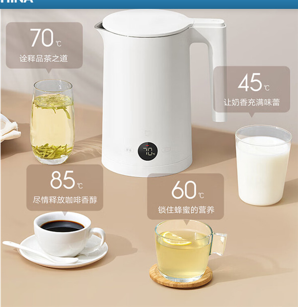 Новый электрочайник Xiaomi с 4 режимами нагрева воды презентован официально и уже доступен для приобретения