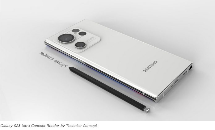 Размеры Samsung Galaxy S23 Ultra будут почти такими же, как габариты Galaxy S22 Ultra