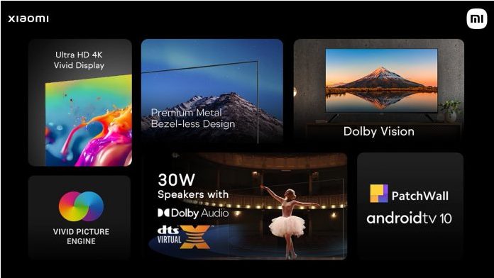 Названа дата начала продаж телевизоров серии Xiaomi Smart TV X с разрешением 4K, 30-ваттными динамиками и Dolby Vision 