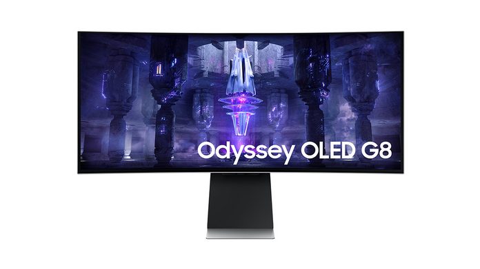 Анонсирован изогнутый QHD-монитор Samsung Odyssey OLED G8 с дисплеем 34" и частотой обновления 175 Гц