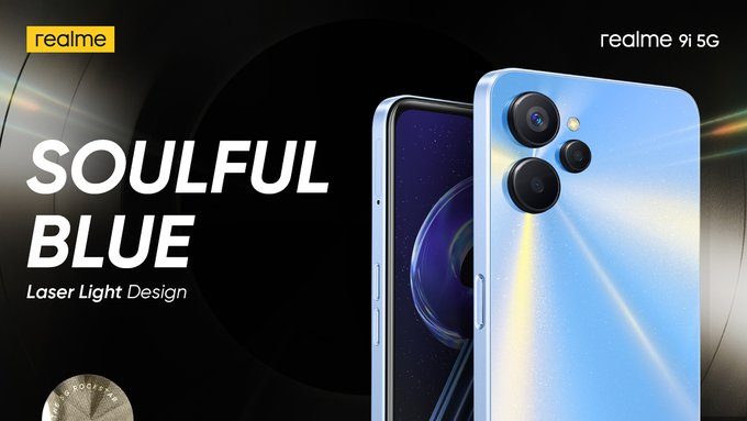 Realme 9i 5G стал доступен для покупки в новом цвете Soulful Blue