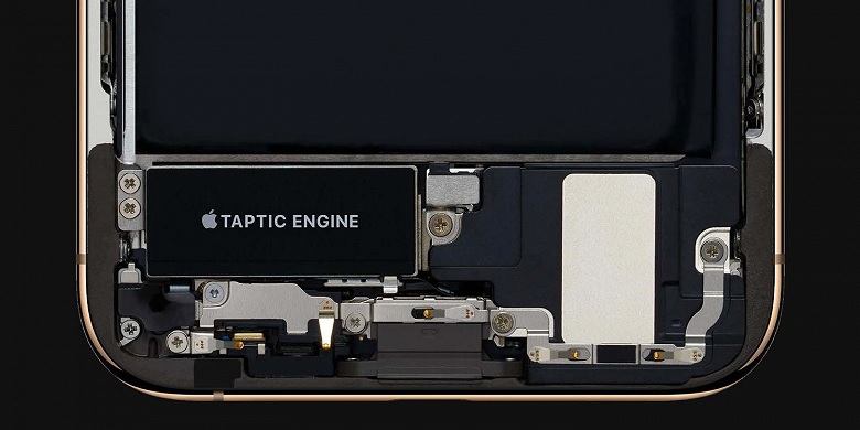 Вібродвигун Taptic Engine в iPhone