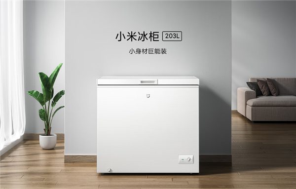 Xiaomi выпустила морозилку MIJIA Freezer 203L с четырехскоростным регулируемым температурным режимом