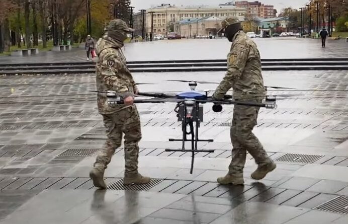 Украинский дрон "Кажан"
