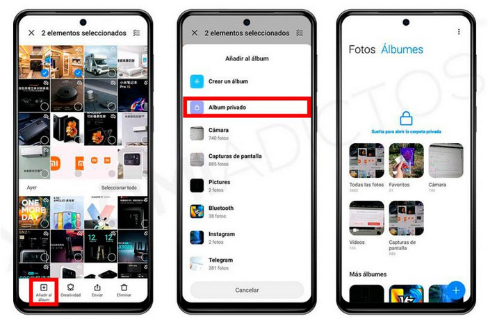 Два найпростіші способи приховати приватні фото і відео на Xiaomi, Redmi або POCO