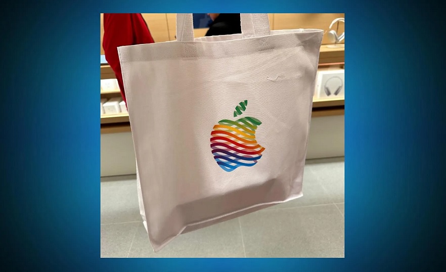 Фірмова сумка-шопер Apple