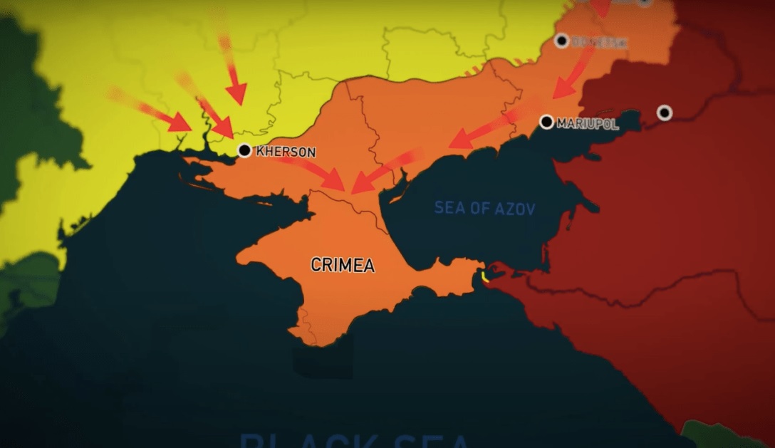 Наступление на Крымский полуостров