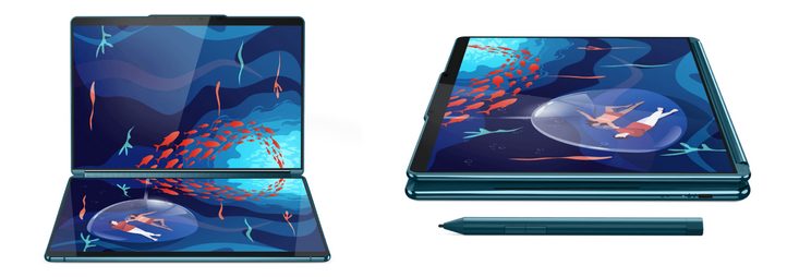 Утечка информации о ноутбуке Lenovo YogaBook 9i 13 с двумя дисплеями