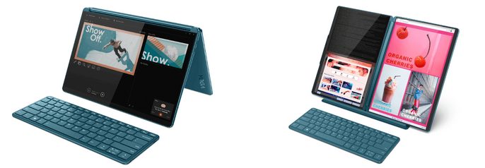 Витік інформації про ноутбук Lenovo YogaBook 9i 13 з двома дисплеями