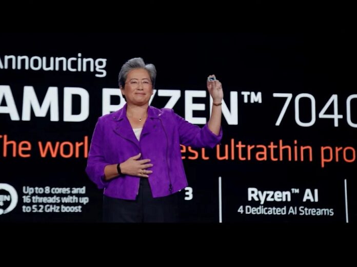 Мобильные чипы AMD Ryzen 7040