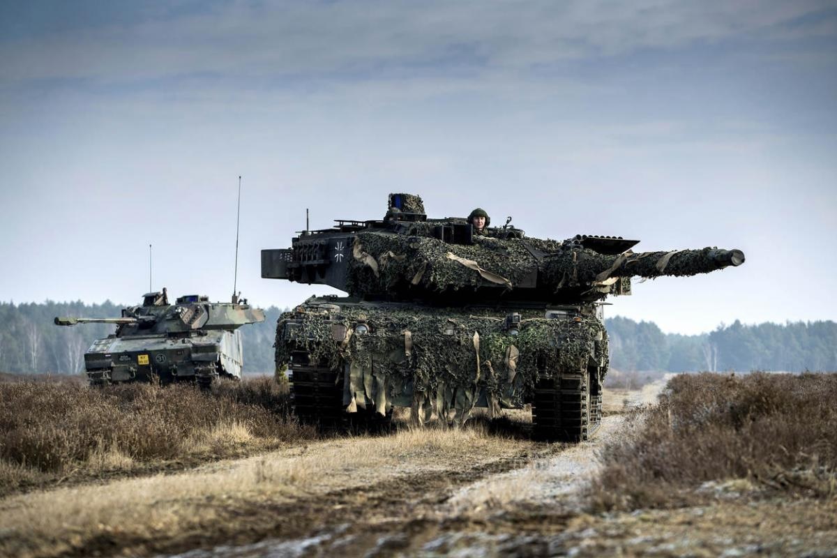 Немецкий танк Leopard 2