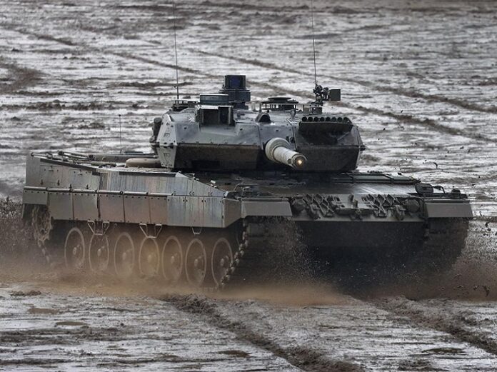 Немецкий танк Leopard 2