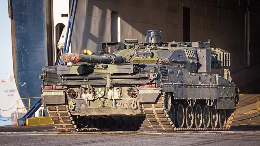 Немецкий танк Leopard 2