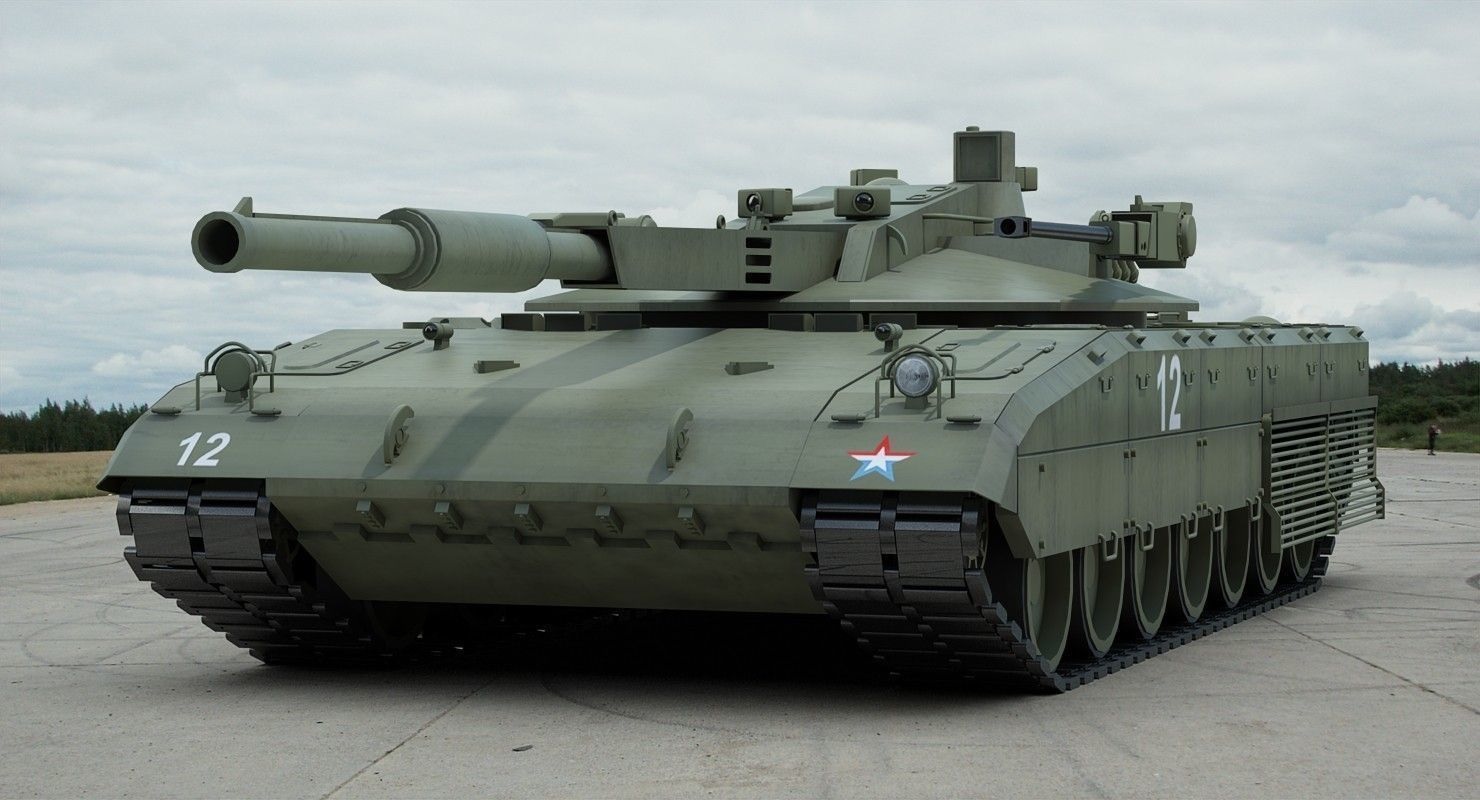 Российский танк Т-14 "Армата"