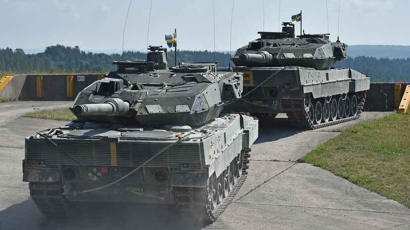 Шведський танк Stridsvangn 122