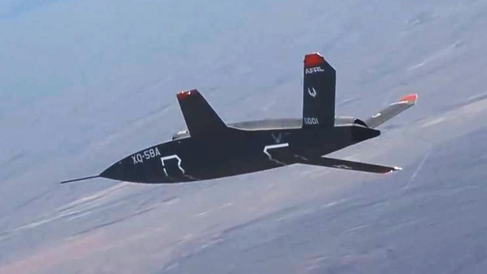 Американский беспилотник XQ-58A Valkyrie