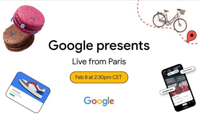 Презентация Google Live from Paris