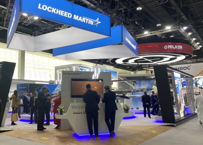 Экспозиция Lockheed Martin на IDEX-2023