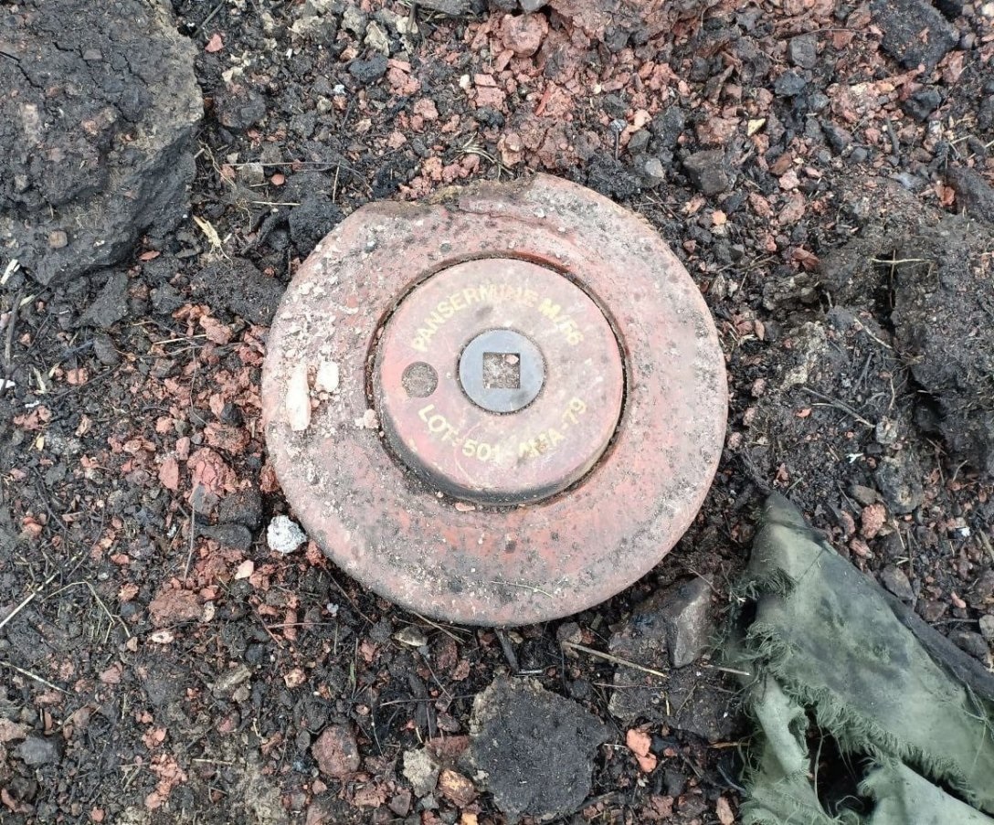 Датская противотанковая мина Pansermine M/56