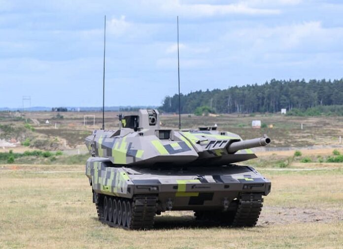 Новейший немецкий танк Panther KF51