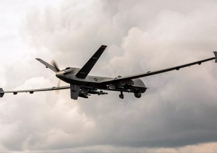 Американский разведывательно-ударный беспилотник MQ-9 Reaper