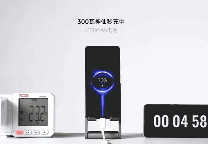 300 Вт зарядка Xiaomi поступила в серийное производство