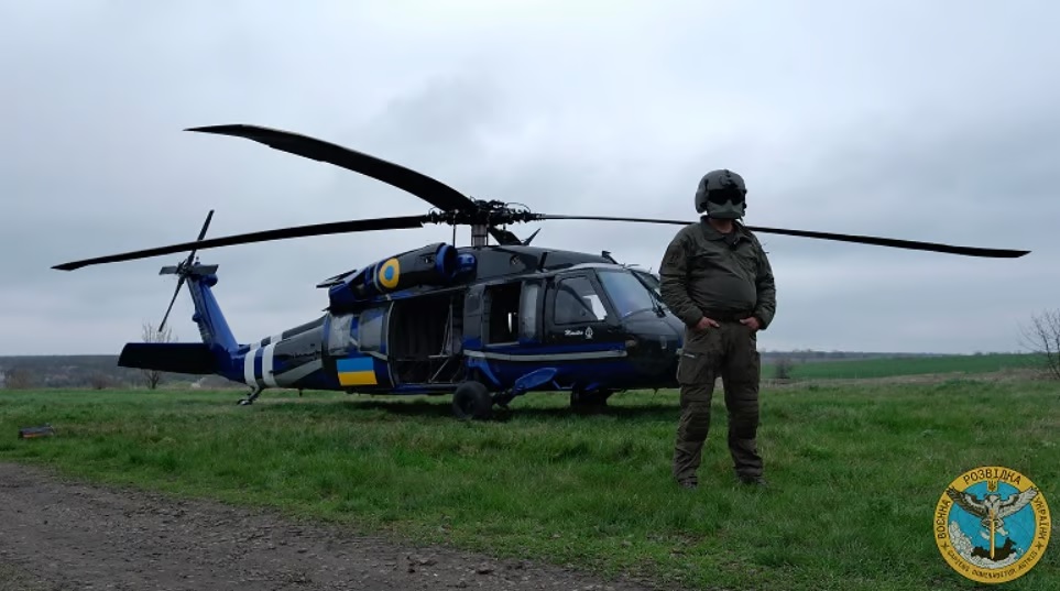 Співробітники ГУР показали в роботі вертоліт Black Hawk