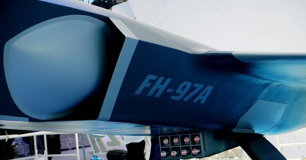 Китайський надзвуковий безпілотник FH-97A