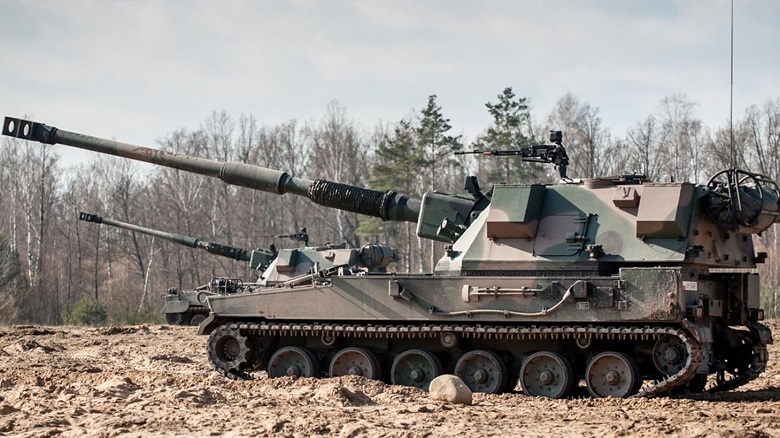 ЗСУ показали бойове застосування артилерійських установок Krab