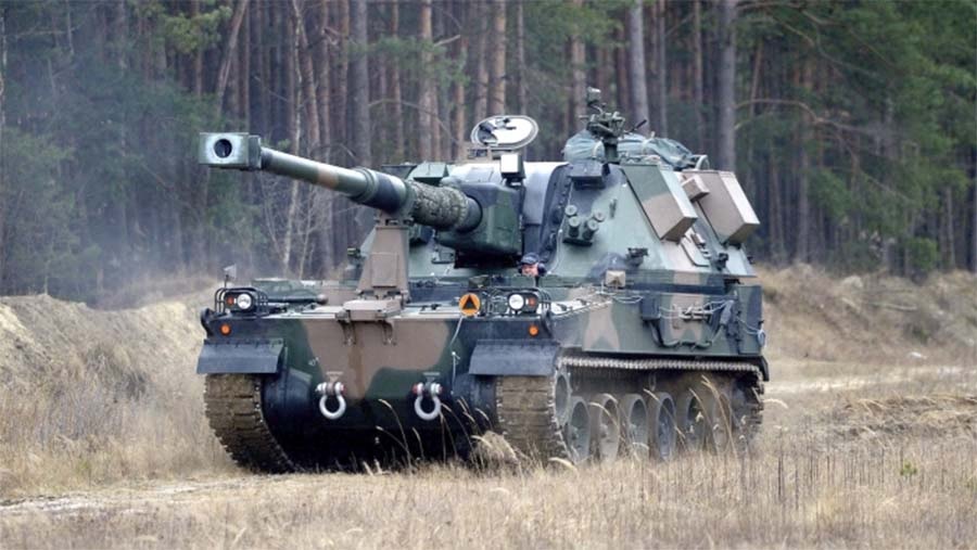 ВСУ показали боевое применение артиллерийских установок Krab
