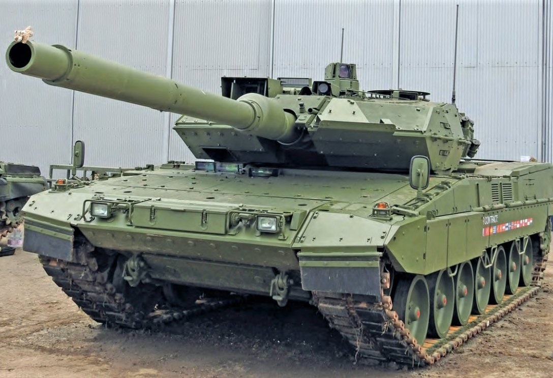 Названы характеристики новейшего танка Leopard2A8