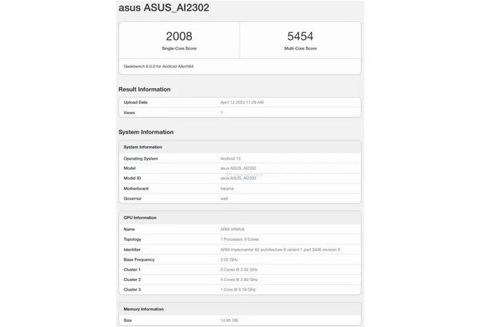 Перспективный флагман Asus ZenFone 10 протестирован на производительность  