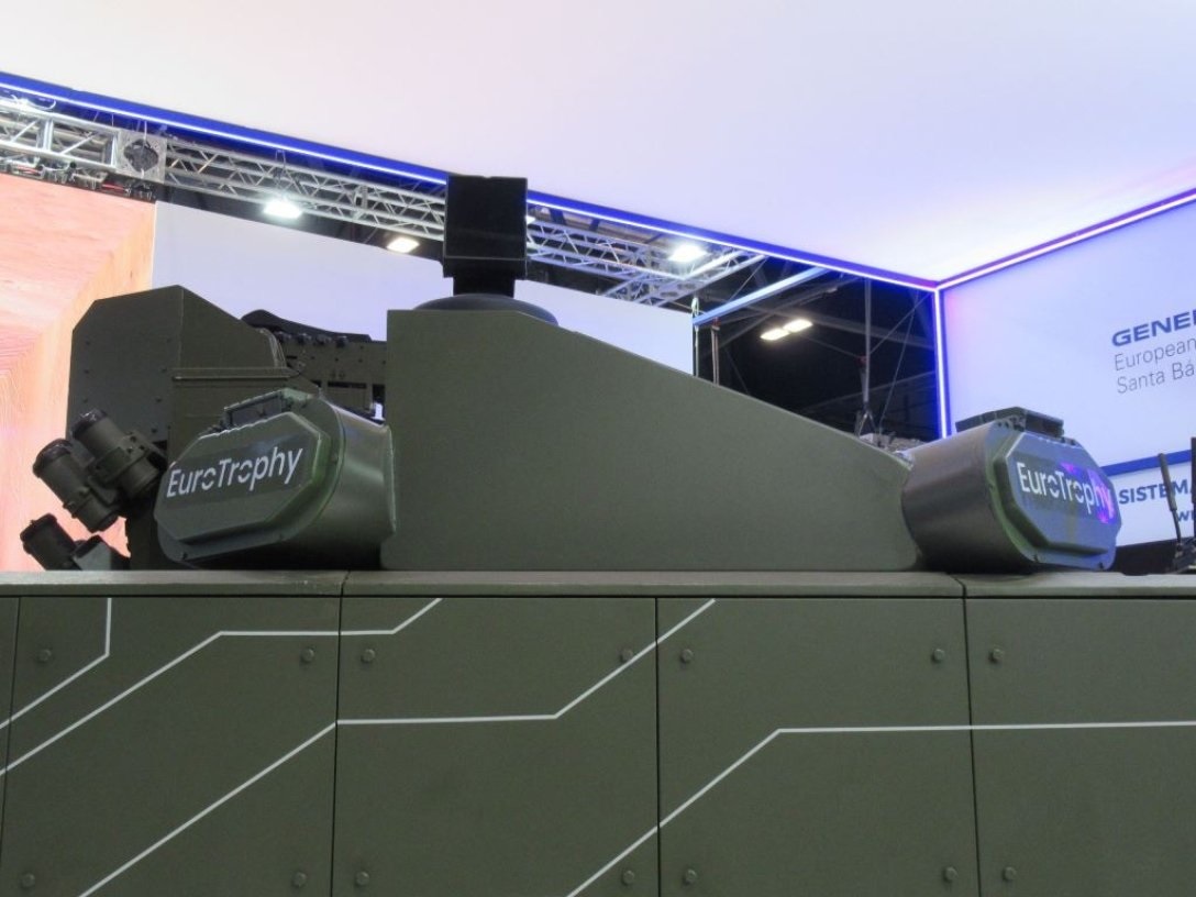Немецкие танки поолучат новую систему активной защиты EuroTrophy
