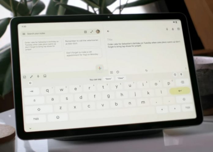 Владельцам Android-планшетов стала доступна раздельная клавиатура Google