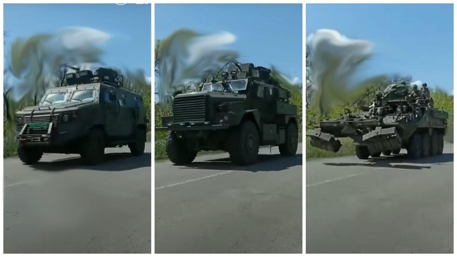 Украинские десантники получили броневики "Козак-7"