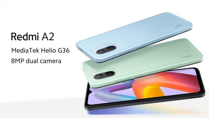 Бюджетні смартфони Redmi A2 і Redmi A2+ з процесором Helio G36 офіційно презентовані в Індії