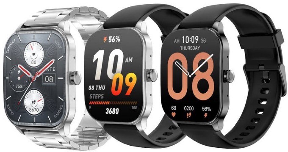 Смарт-часы Amazfit Pop 3S с 1,96-дюймовым AMOLED-дисплеем и Bluetooth-звонком поступили в продажу в Индии