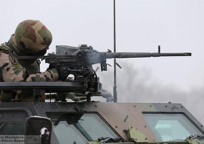 Ukrainian Army Receives French AANF1 Machine Guns for Armored Personnel Carriers