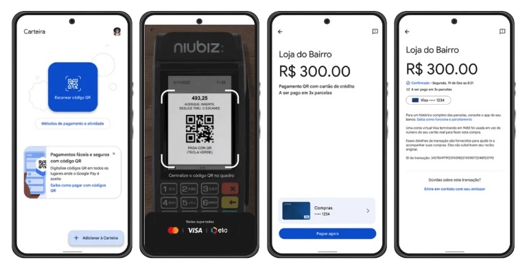 Наличия NFC для использования Google Wallet больше не требуется