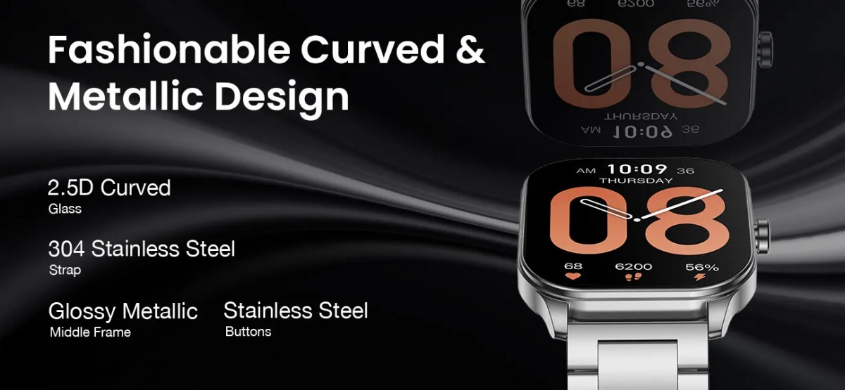 Смарт-часы Amazfit Pop 3S с 1,96-дюймовым AMOLED-дисплеем и Bluetooth-звонком поступили в продажу в Индии