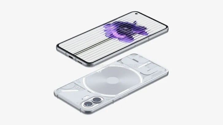 "Неоновый" смартфон Nothing Phone (2) предстал на качественных рендерах