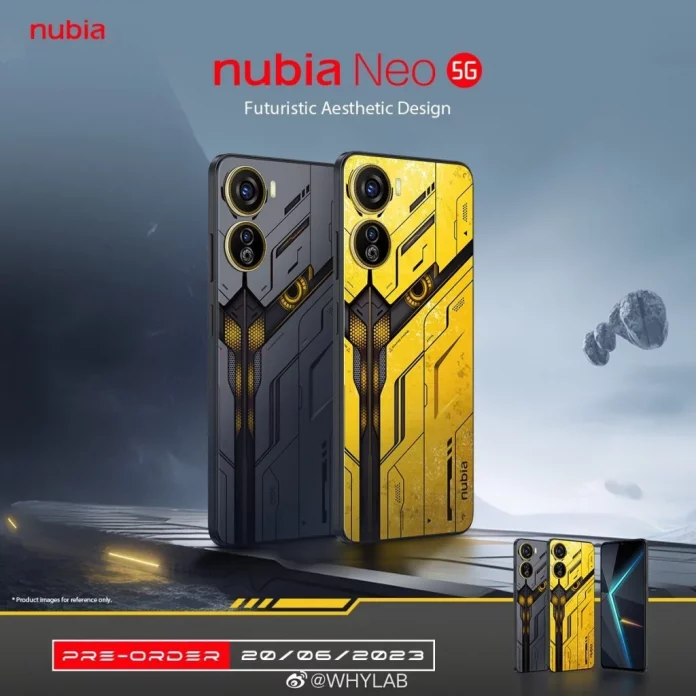 Бюджетный игровой смартфон Nubia Neo на базе процессора Unisoc T820 выйдет на рынок в этом месяце