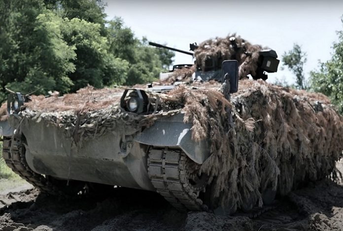 ВСУ впервые показали маневры БМП Marder 1A3