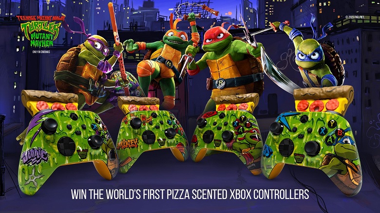 Microsoft представила пахнущий пиццей игровой контроллер