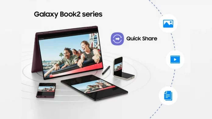 Samsung предоставил доступ к опции Quick Share пользователям сторонних устройств